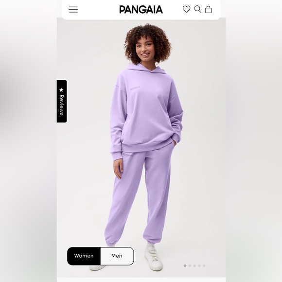 PANGAIA Purple 365 Midweight Track Pants - Picture 4 of 17